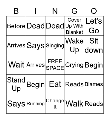 Native Language  Bingo Card
