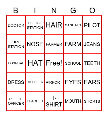 SUPER STARS Bingo Card