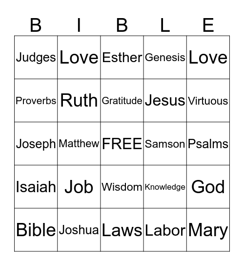 PARENT/TEEN SOUL-WINNING BANQUET Bingo Card