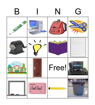 La Escuela Bingo Card