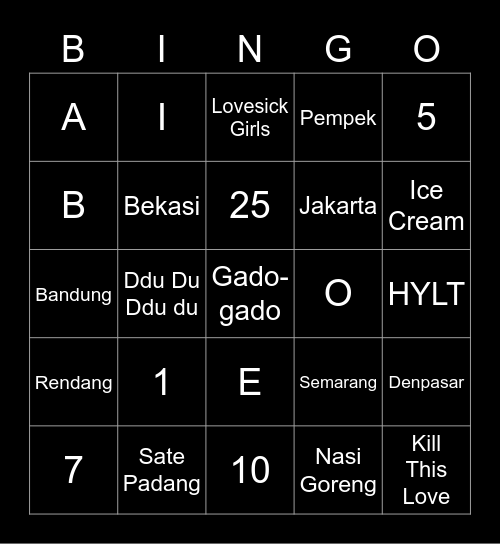 TOPOKK1 Bingo Card