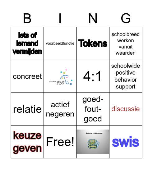 PBS Bingo Card