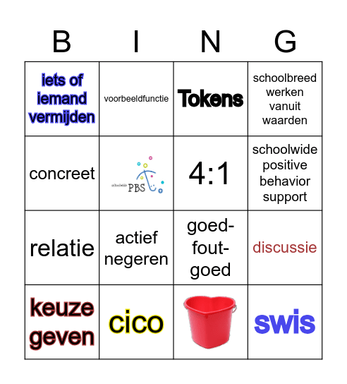 PBS Bingo Card