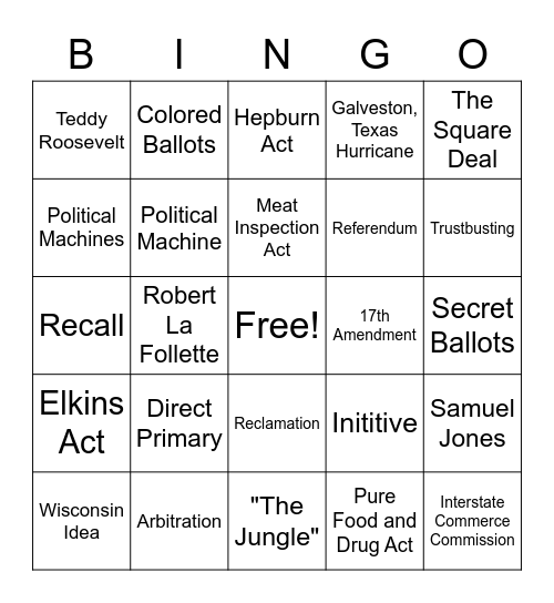 Chapter 9 Vocab and People Bingo Card