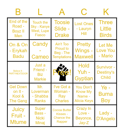 BGSA Welcome B(l)ack Event Bingo Card