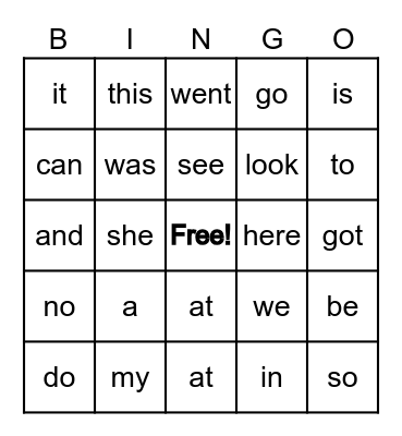 Valentine's Day Bingo! Bingo Card