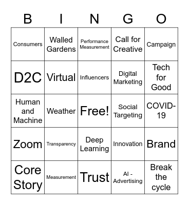 Break the Cycle | IWA 2021 SKO Bingo Card