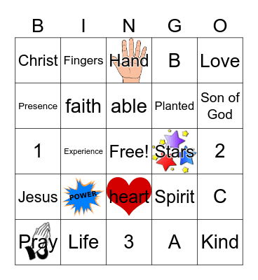 February 14, 2021 Bingo Card