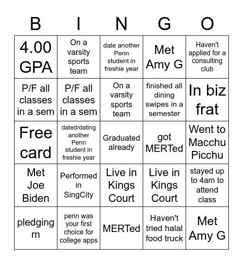 club sg cny Bingo Card