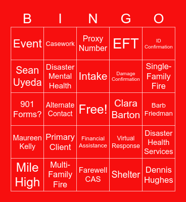 DAT BINGO Card