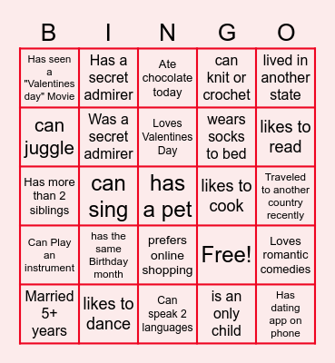 Galentine's Day Brunch Bingo Card