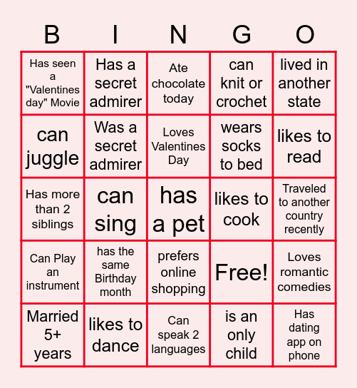 Galentine's Day Brunch Bingo Card