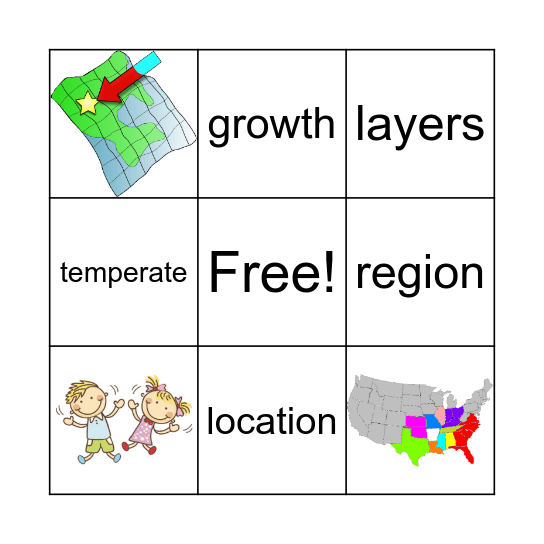 VOCAB BINGO Card
