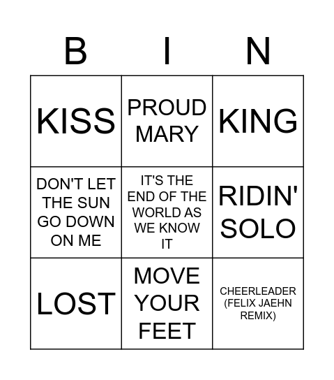 MNC ECP Test Bingo 2 Bingo Card