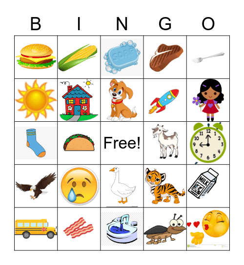 Ben's Bingo Card