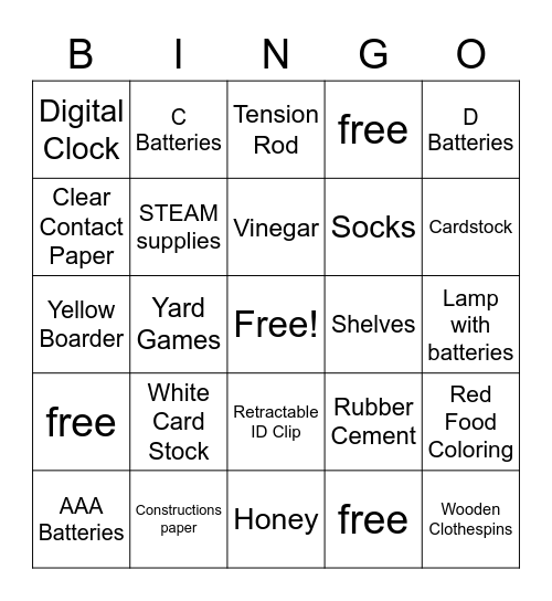 Do You Have BINGO! Bingo Card