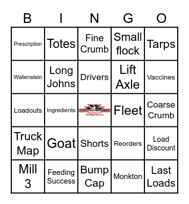 WFS Bingo Card