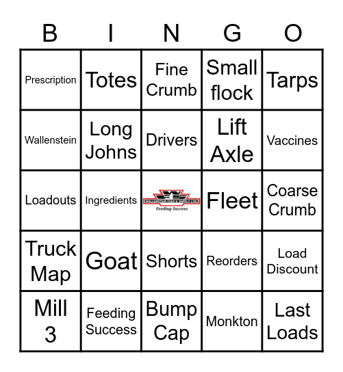 WFS Bingo Card