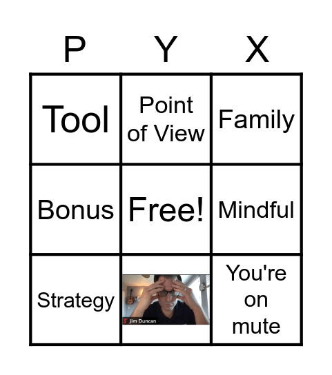 Drinking Game Bingo Card