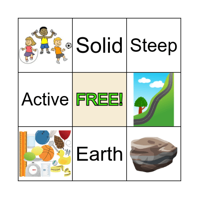VOCAB BINGO Card