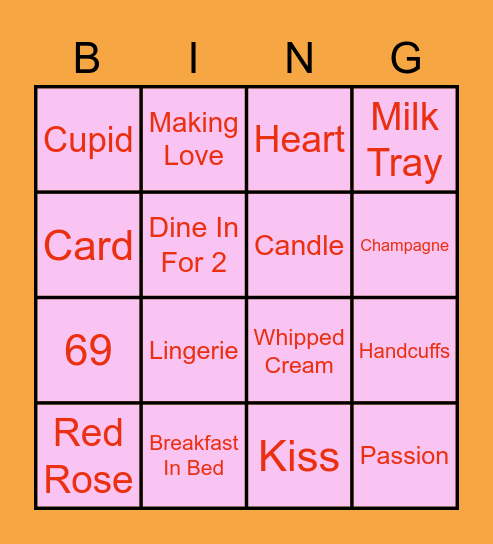 Valentines Day 2021 Bingo! Bingo Card