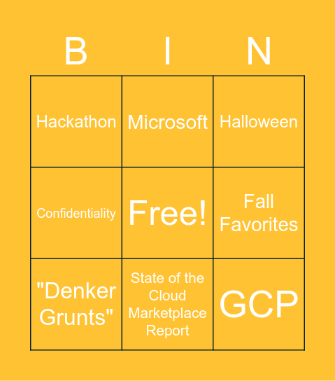 Tackle Spooky Season Bingo Card