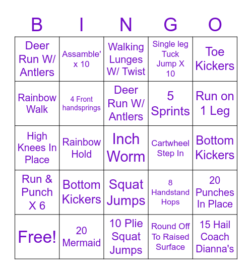 Vault Bingo! Bingo Card