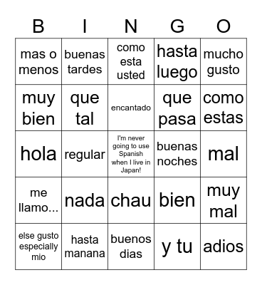 ogrelord's grand palace and his park Bingo Card