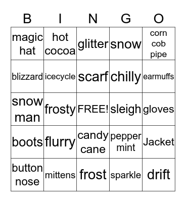 Specialty Clinic Bingo Card