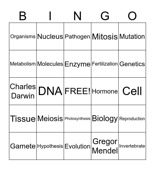 Tri-Beta Spring 2015  Bingo Card