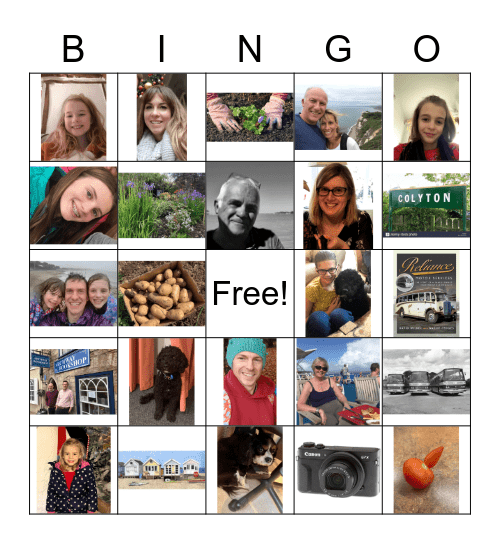 Barrie's Birthday Bingo Card