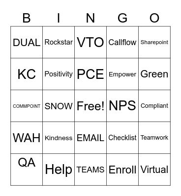 Play Some Bingo Card