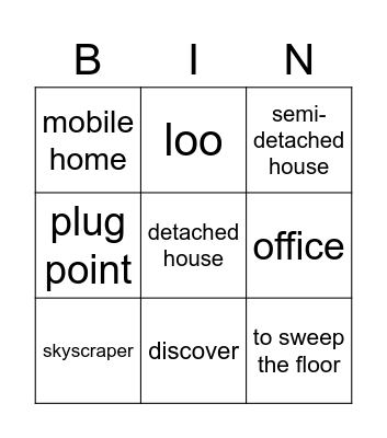 Bingo B1F Bingo Card