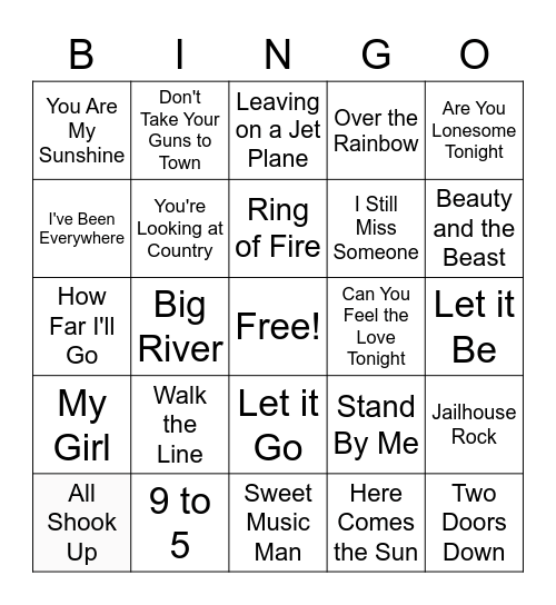 NewmDaw Bingo Card