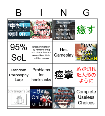 DJT VN Bingo! Bingo Card