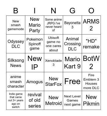 Direct Bingo Card