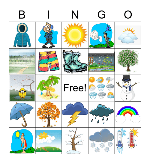 Le Temps Bingo Card