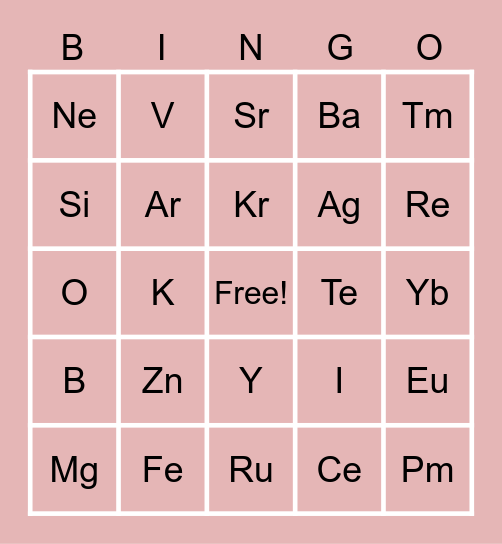 NCBA Foundation Day!! Bingo Card