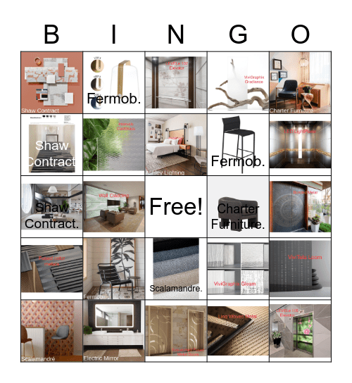 Forms & Surfaces / Gmansales Bingo Card