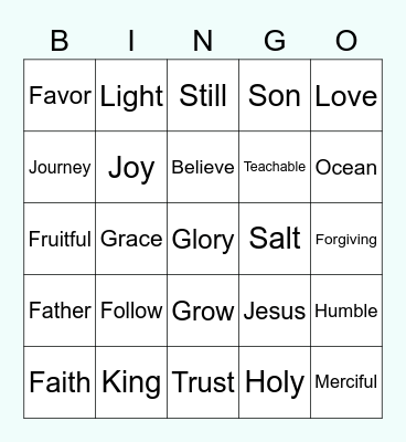 DATE MK 1 Bingo Card