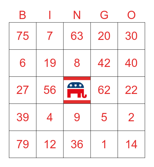 CIVICS 101 Bingo Card