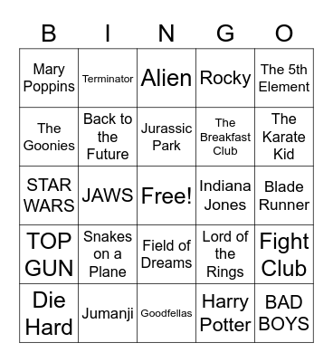 Airteam Bingo Card