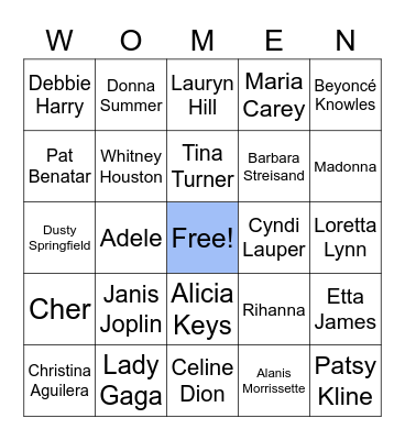 Amazing Bingo Card