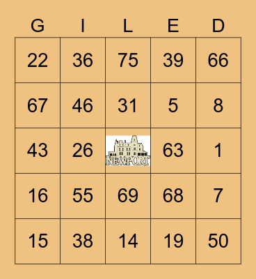 THE GILDED AGE Bingo Card