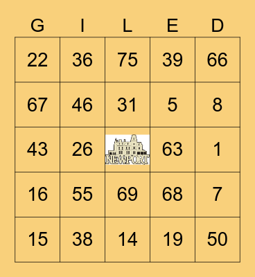 THE GILDED AGE Bingo Card