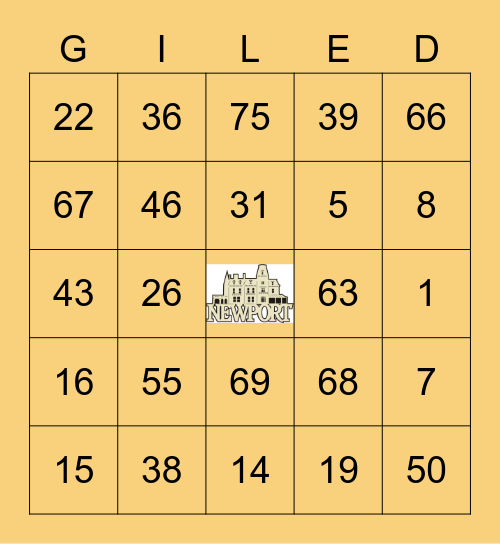 THE GILDED AGE Bingo Card