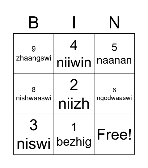 ojibwe-numbers-1-10-bingo-card