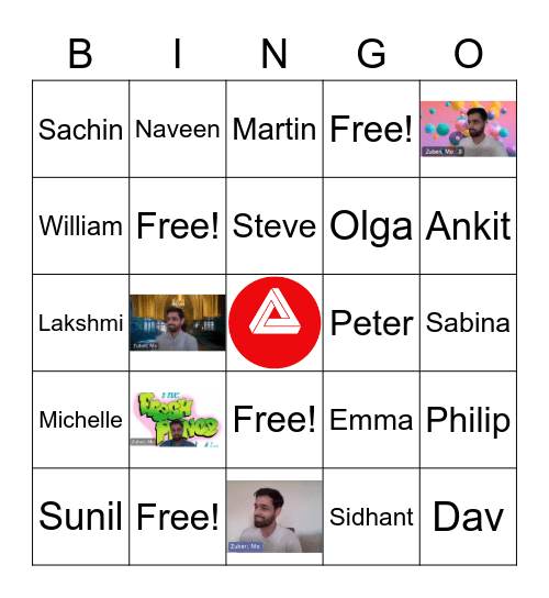 Team Able Bingo Card