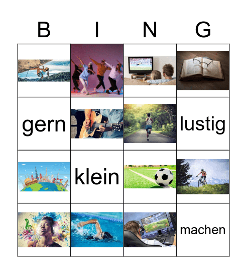 Stetson Hobbies Bingo Card