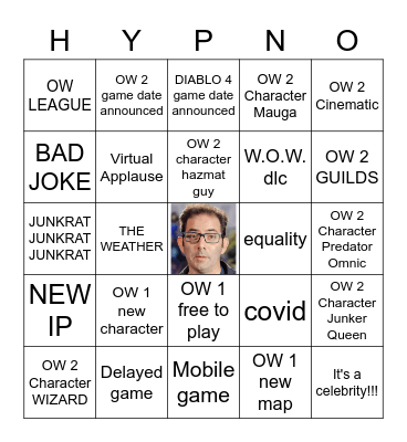BLIZZCONLINE Bingo Card